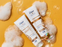 Golden bubbles GIF for Dove