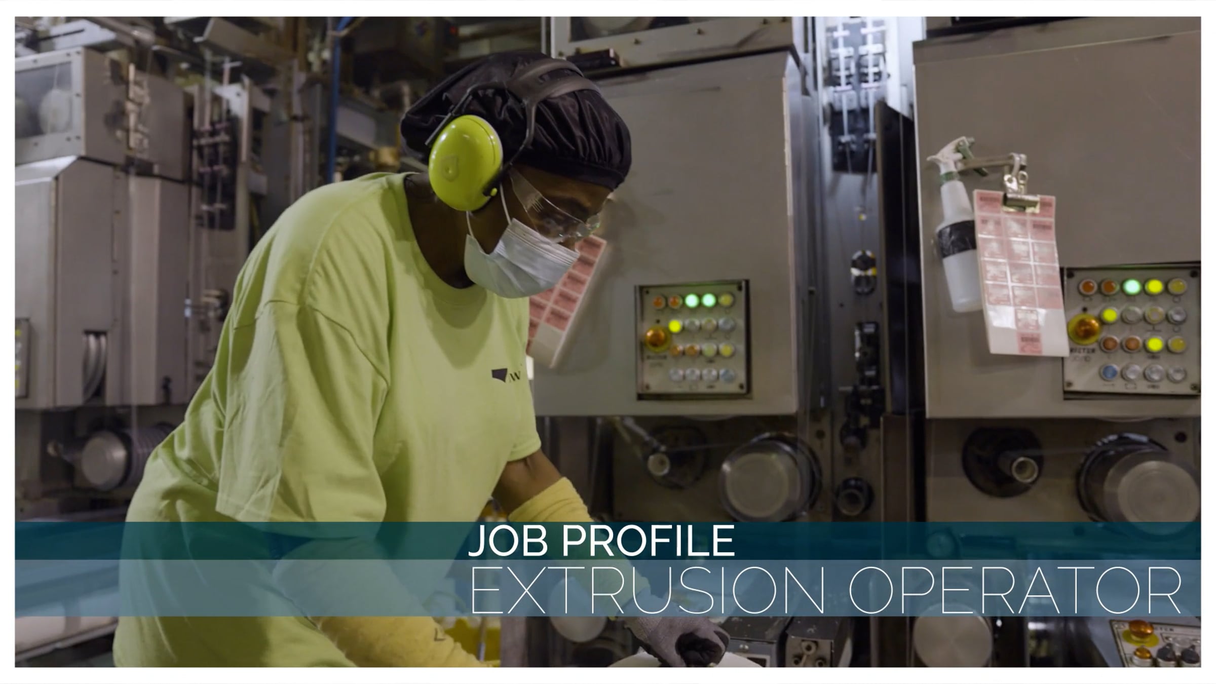 Job Profile: Extrusion Operator | Videos & Movies on Vimeo
