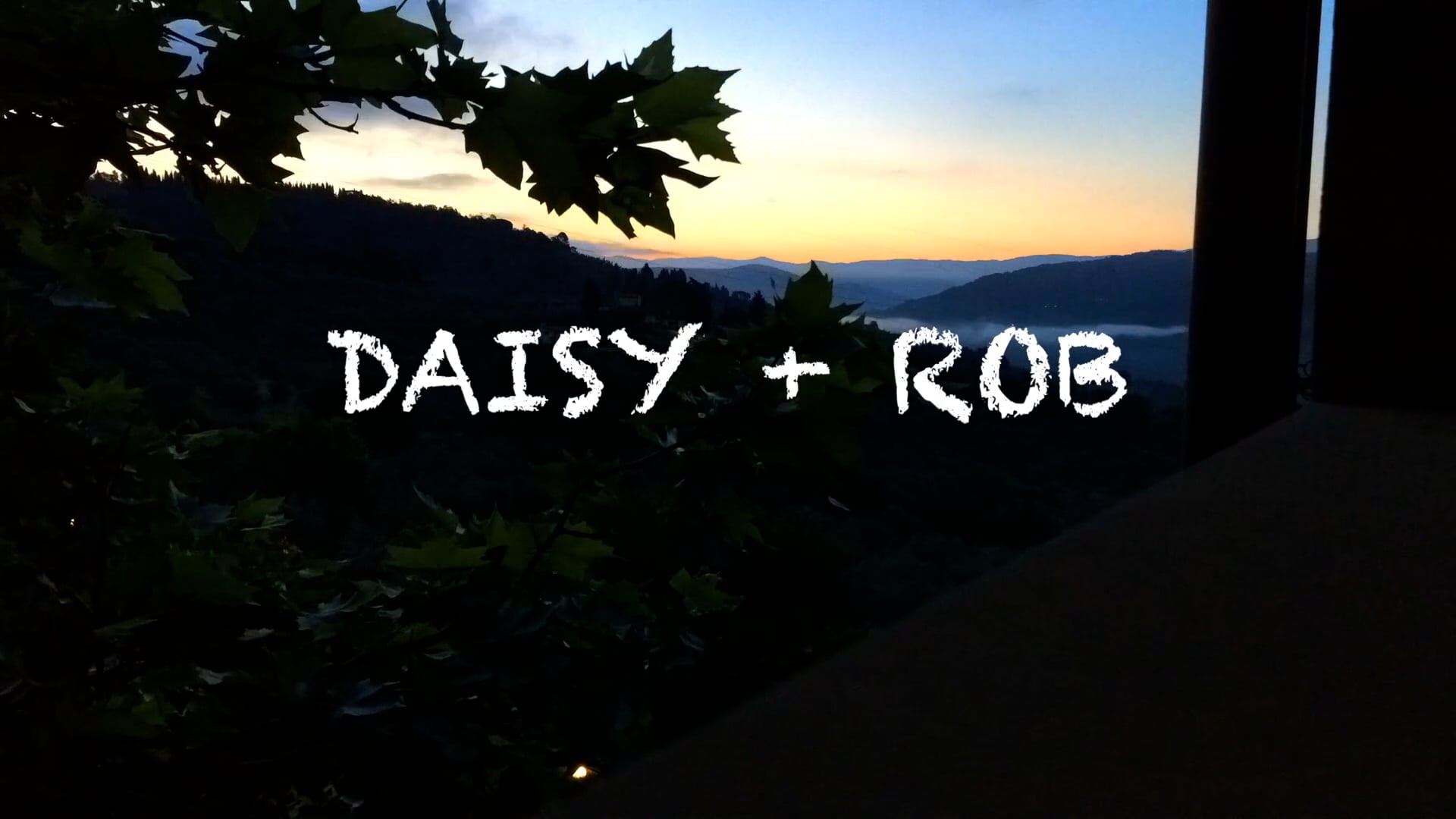 Daisy and Rob