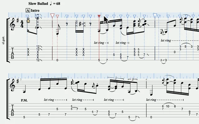 TABLATURES GRATUITES] 15 intros de Muse à la guitare - Guitar Pro Blog -  Arobas Music