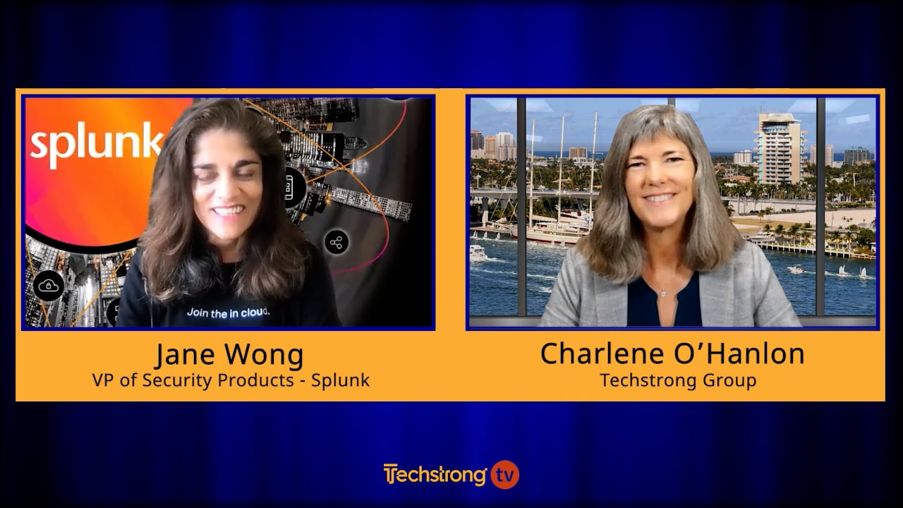 State of Security Report Jane Wong, Splunk Techstrong TV