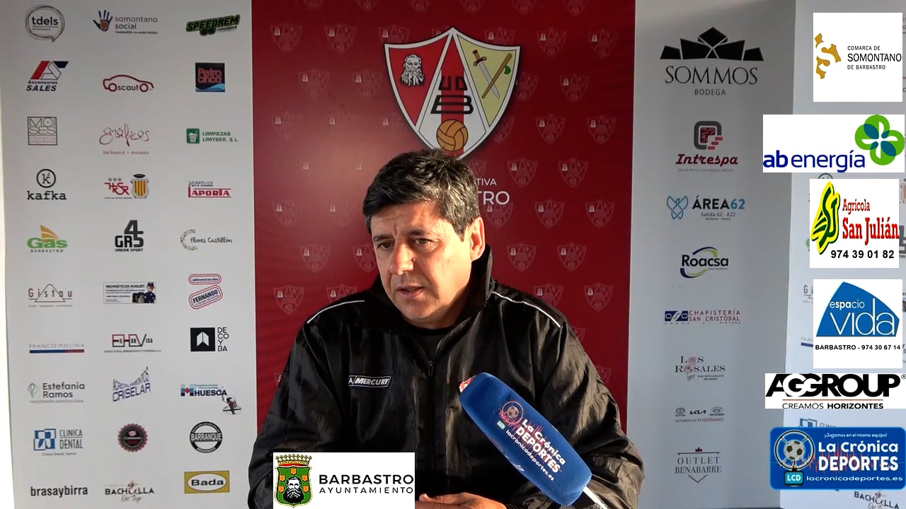 LA PREVIA / CD Cuarte - UD Barbastro / JOSETE (Entrenador Barbastro) Jornada 33 / 3ª División