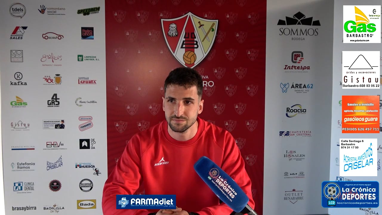 LA PREVIA / CD Cuarte - UD Barbastro / SALCEDO (Jugador Barbastro) Jornada 33 / 3ª División