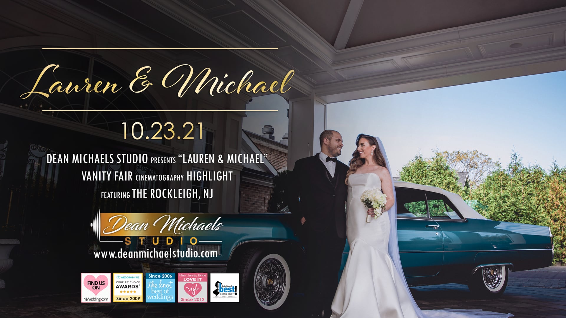Lauren & Michael's Wedding Highlight Recap at The Rockleigh, NJ