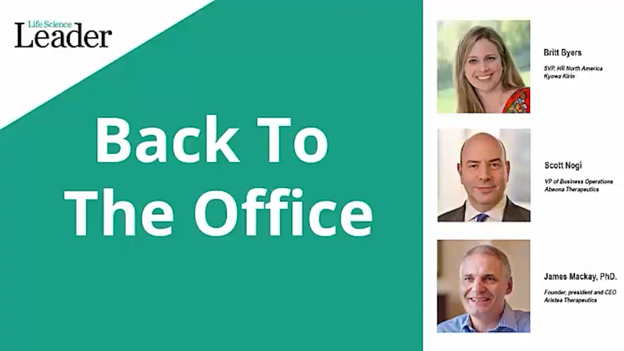 Life Science Leader Panel Back to the Office on Vimeo