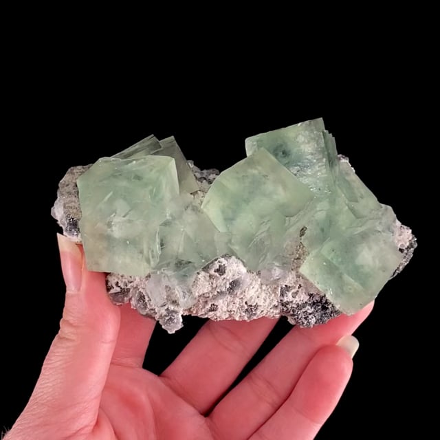 Fluorite (fine crystals) (ex Dave Bergman Collection)