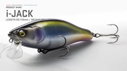 Leurre Carnassier Avec Rattle Leurres Megabass I Jack - 10,8cm 27g Pour Pêche Sportive Appât Flottant Avec Rattle