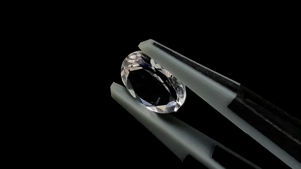 動画】宝石質ペタライトAAA ルース オーバルファセットカット8×6mm 1粒