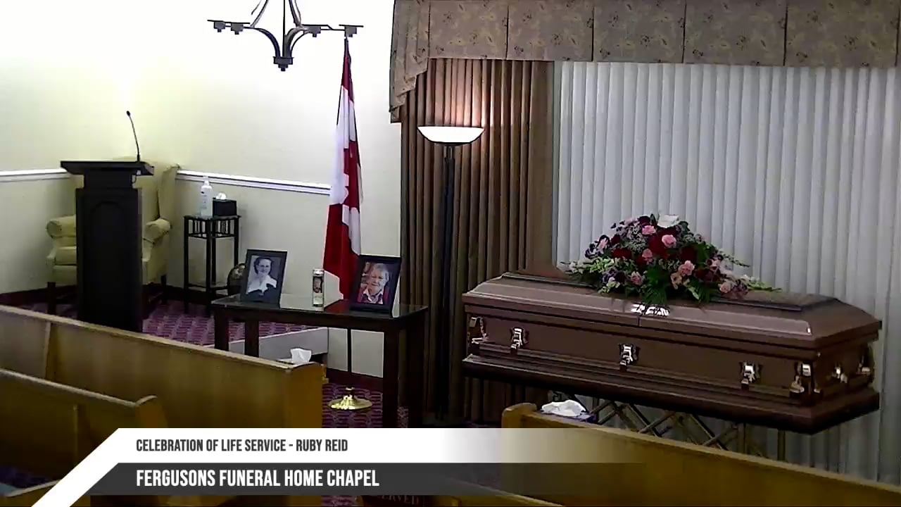 Funeral Service-Ruby Reid