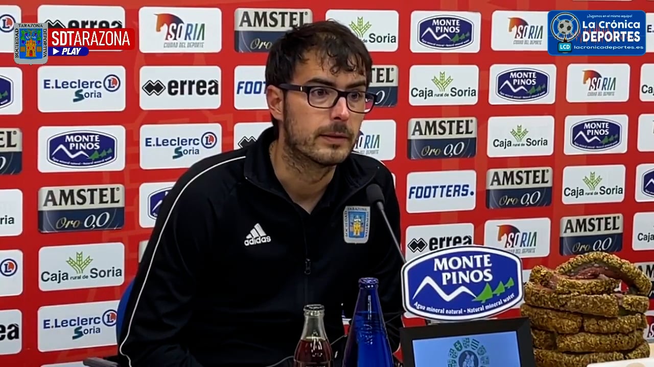 DIEGO MARQUÉS (2º Entrenador Tarazona) CD Numancia 2-1 SD Tarazona / J 31 / 2ª RFEF - Grupo 3 / Fuente: Facebook SD Tarazona