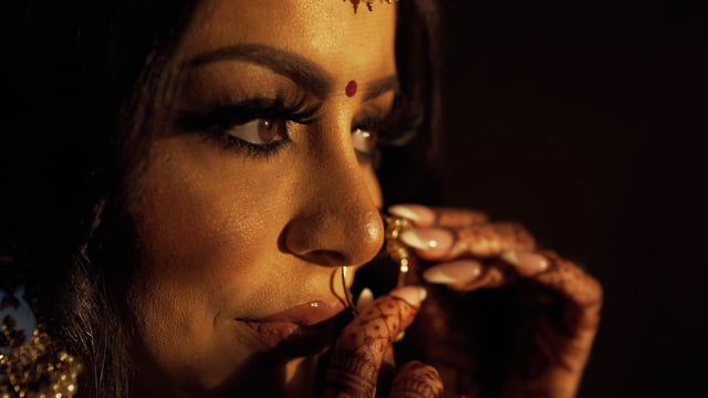 Still from Jyoti & Deep next day edit by Happy Soul Films, Toronto wedding videographers