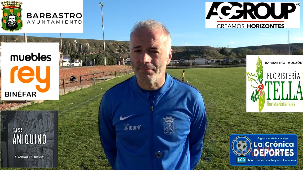 ALBERT MARTÍNEZ (Entrenador Ferranca) CF Alcolea 2-1 P. Ferranca Tella / Jornada 29 / Preferente - Gr 1