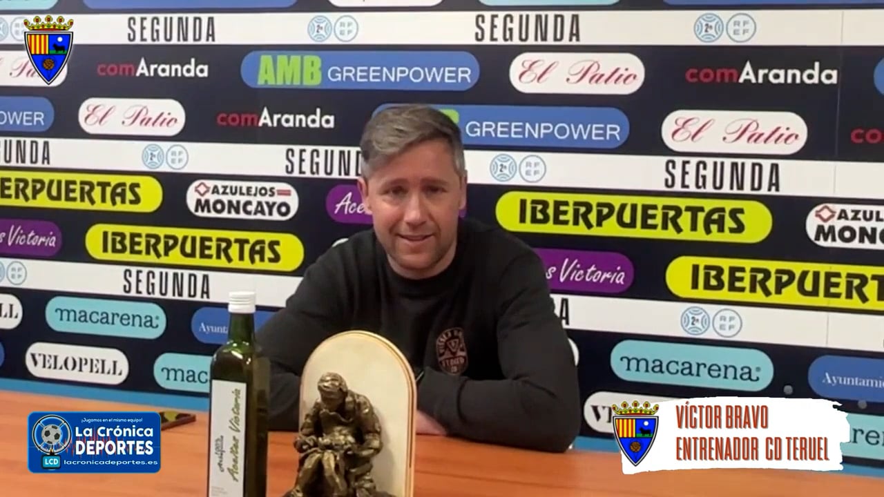 VÍCTOR BRAVO (Entrenador Teruel) CD Brea 0-1 CD Teruel / J 31 / 2ª RFEF - Grupo 3 / Fuente: YouTube CD Teruel