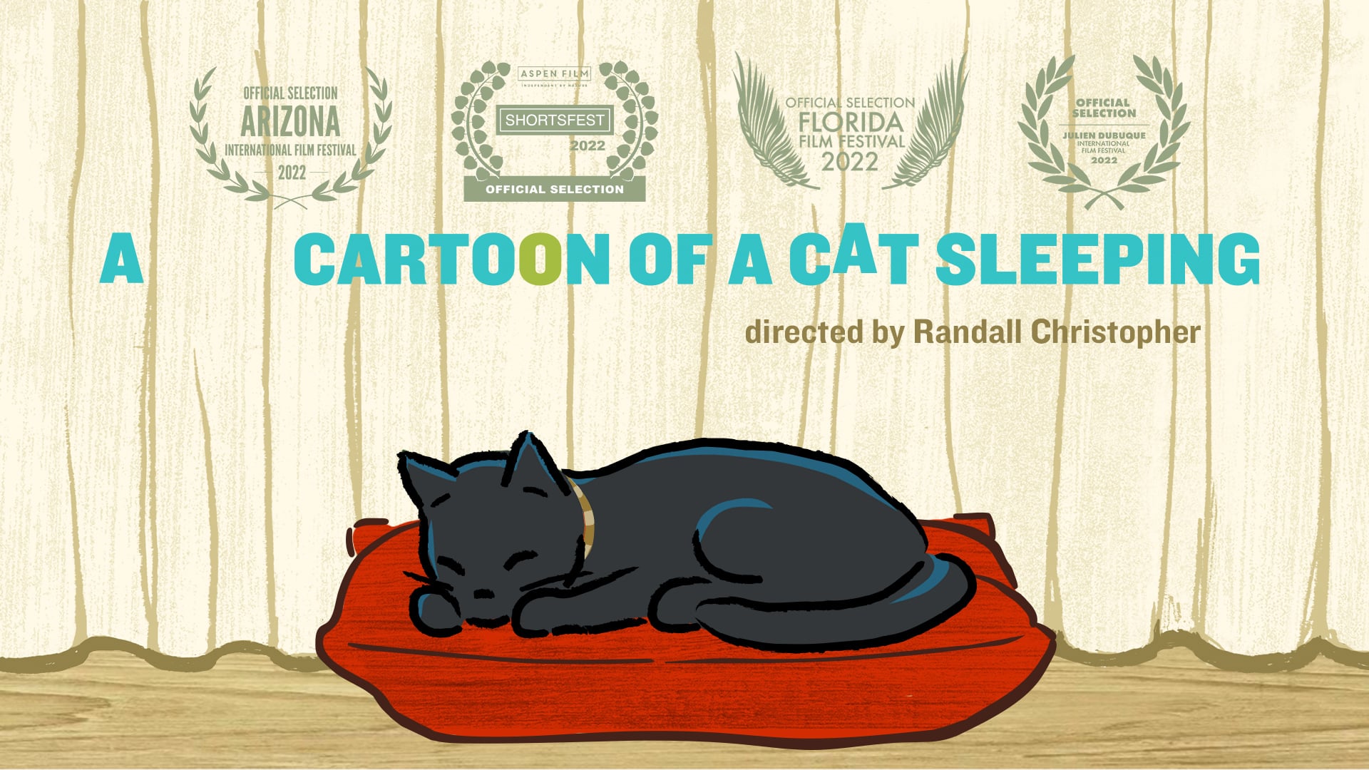 A Cartoon of a Cat Sleeping TRAILER