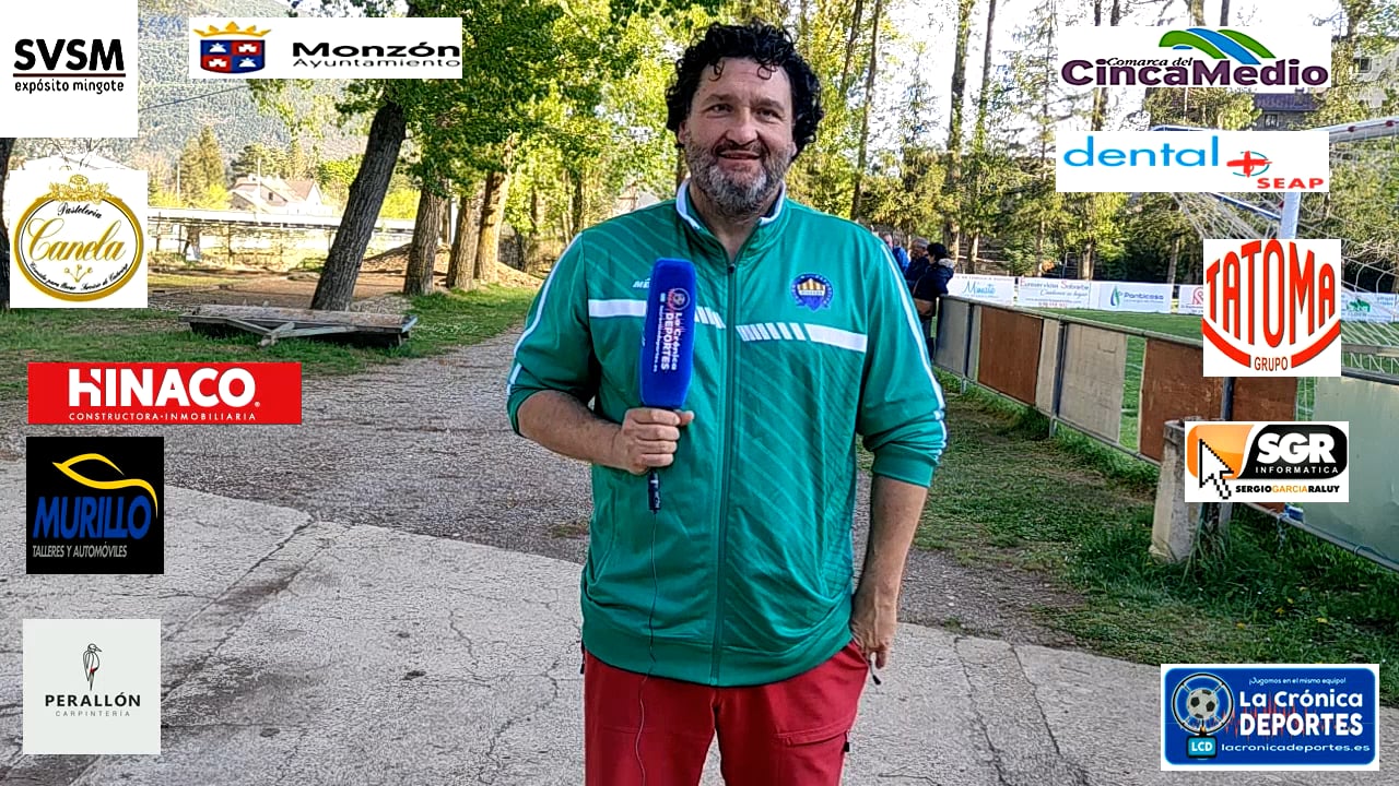 MIGUEL   GARCIA (Entrenador Biescas) UD Biescas 0-1 At.Monzón / J 33 / 3ª División