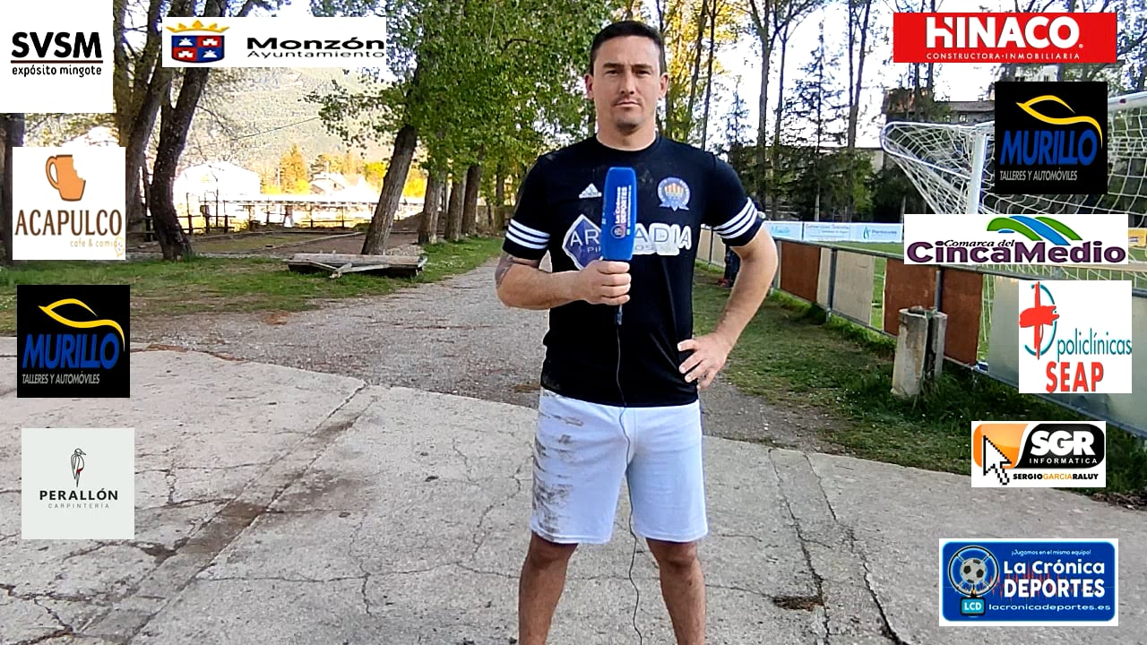 MARCELO , PORTERO DEL BIESCAS LE DICE ADIOS AL FÚTBOL