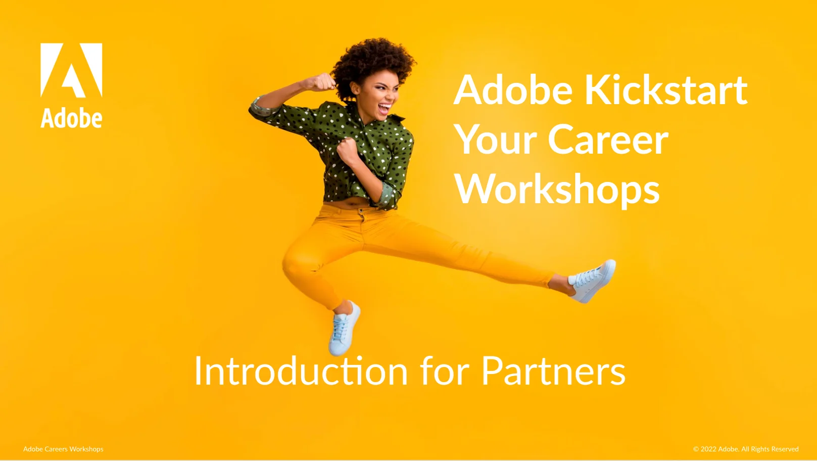 Overview Introduction for Partners | Adobe Kickstart Your Career ...