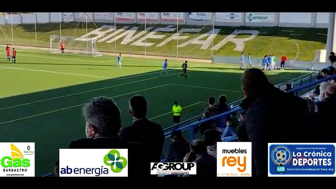 (RESUMEN y GOLES) CD Binéfar 2-0 Calamocha / Jornada 33 / 3ª División
