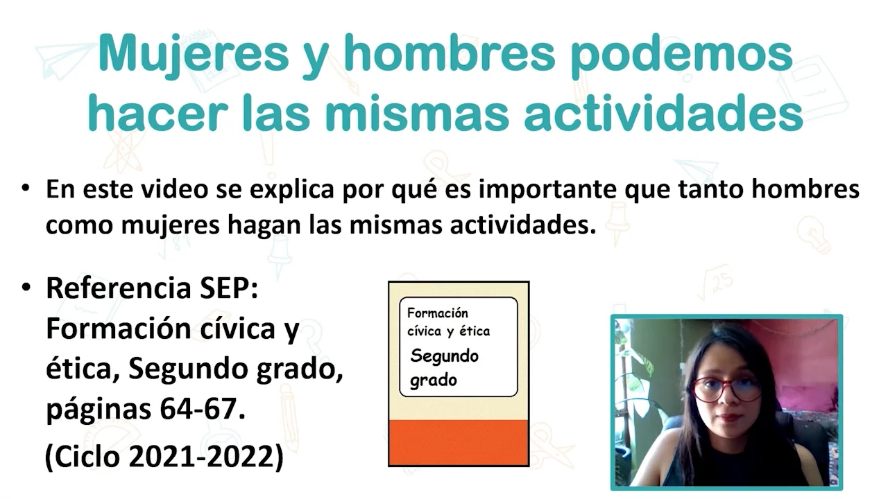 Mujeres y hombres podemos hacer las mismas actividades