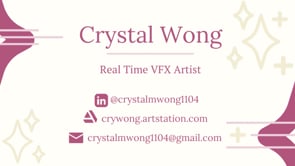Vimeo video thumbnail for Graduation Reel (Crystal Wong)