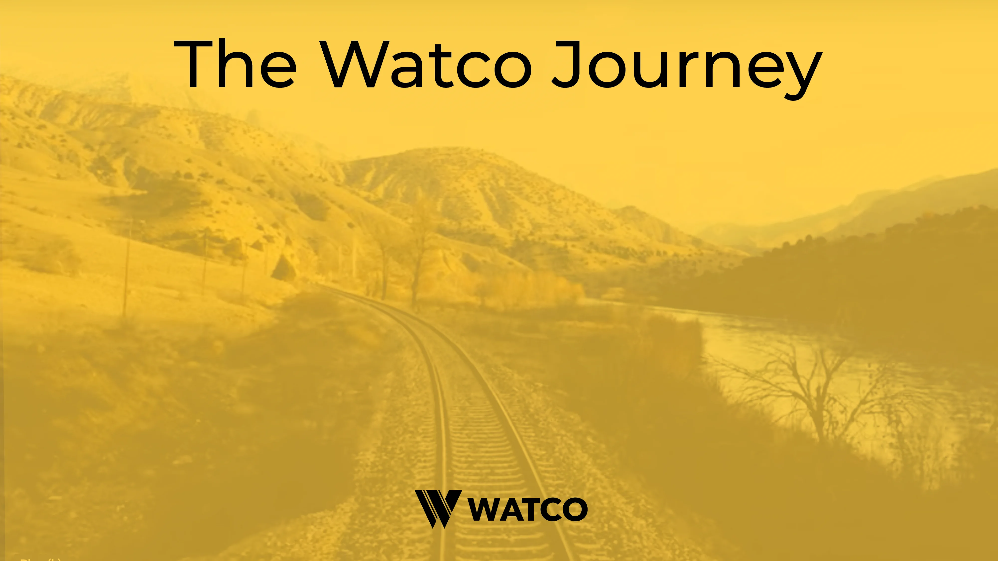 The Watco Journey