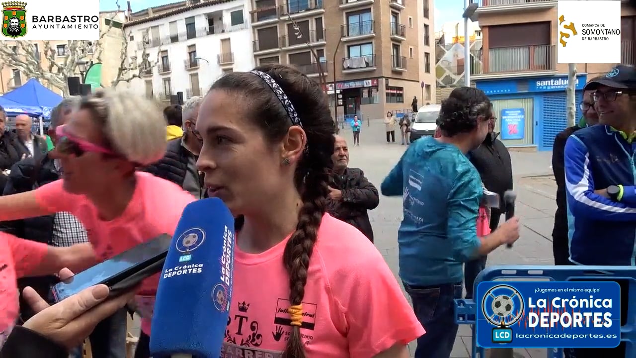 VERÓNICA ESCARTÍN (Ganadora de la Carrera) 9º Edición Carrera de la Mujer en Barbastro / 24.Abril.2022