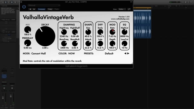 Valhalla Vintage Verb with Paolo Mojo