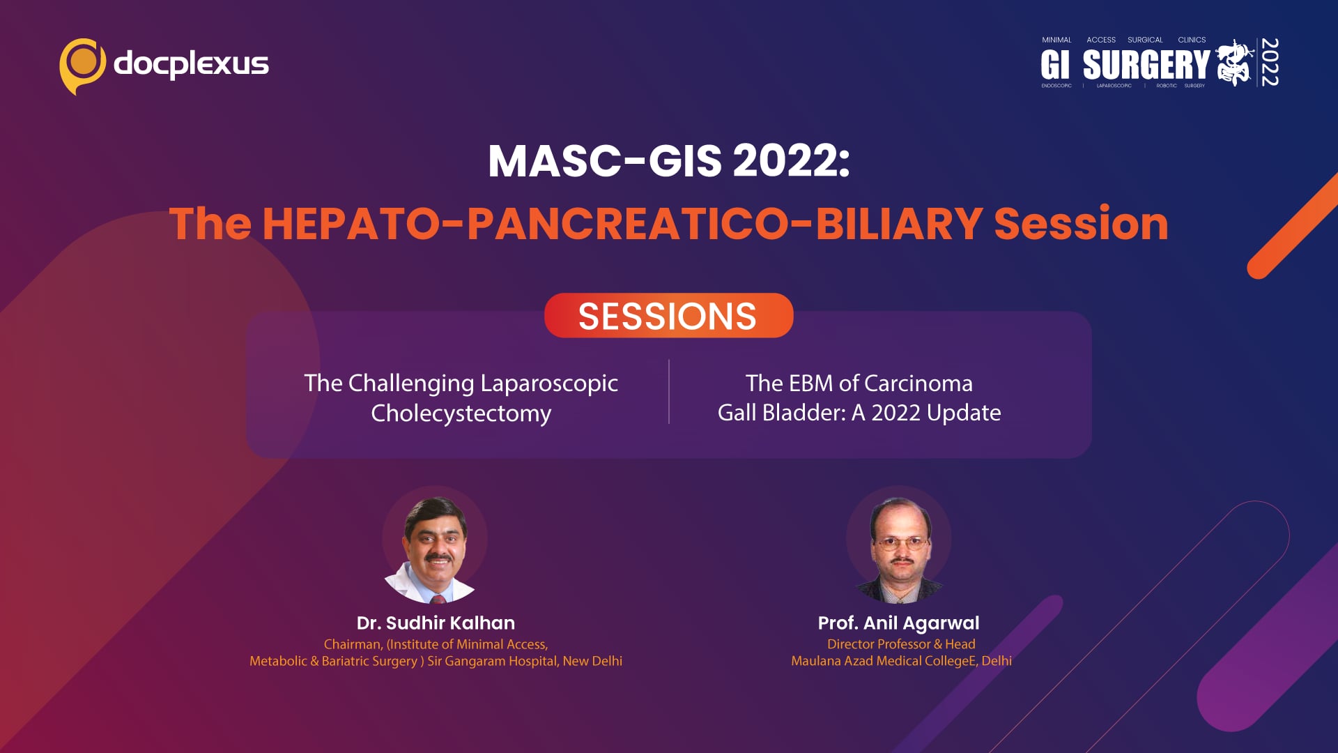 MASC-GIS 2022: The Hepato-Pancreatico-Biliary Session