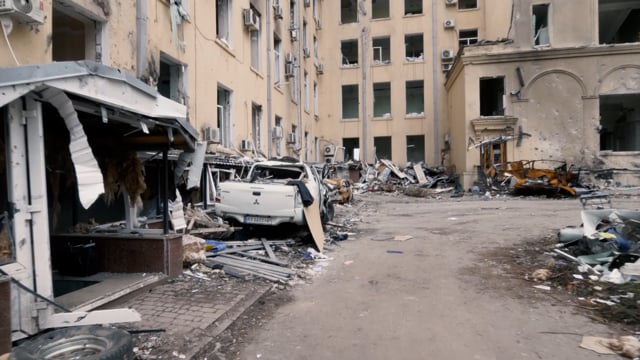 War in Ukraine: Strikes on Kharkiv