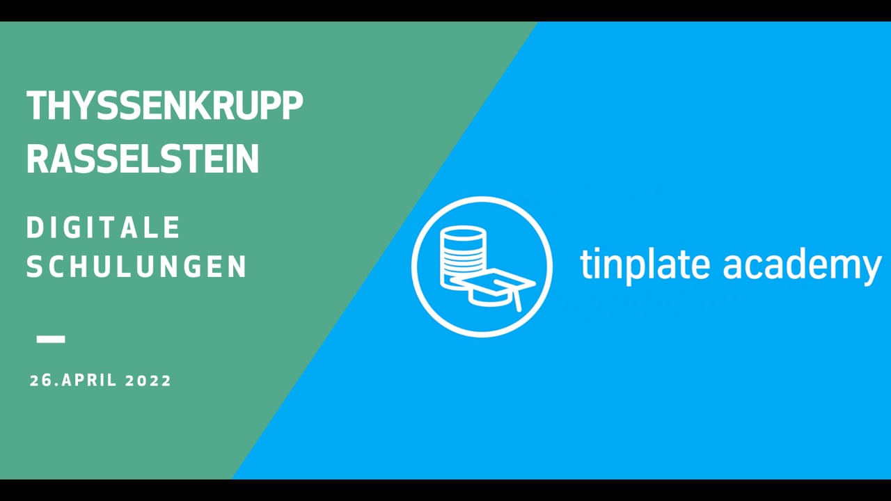 thyssenkrupp Rasselstein im packaging journal TV