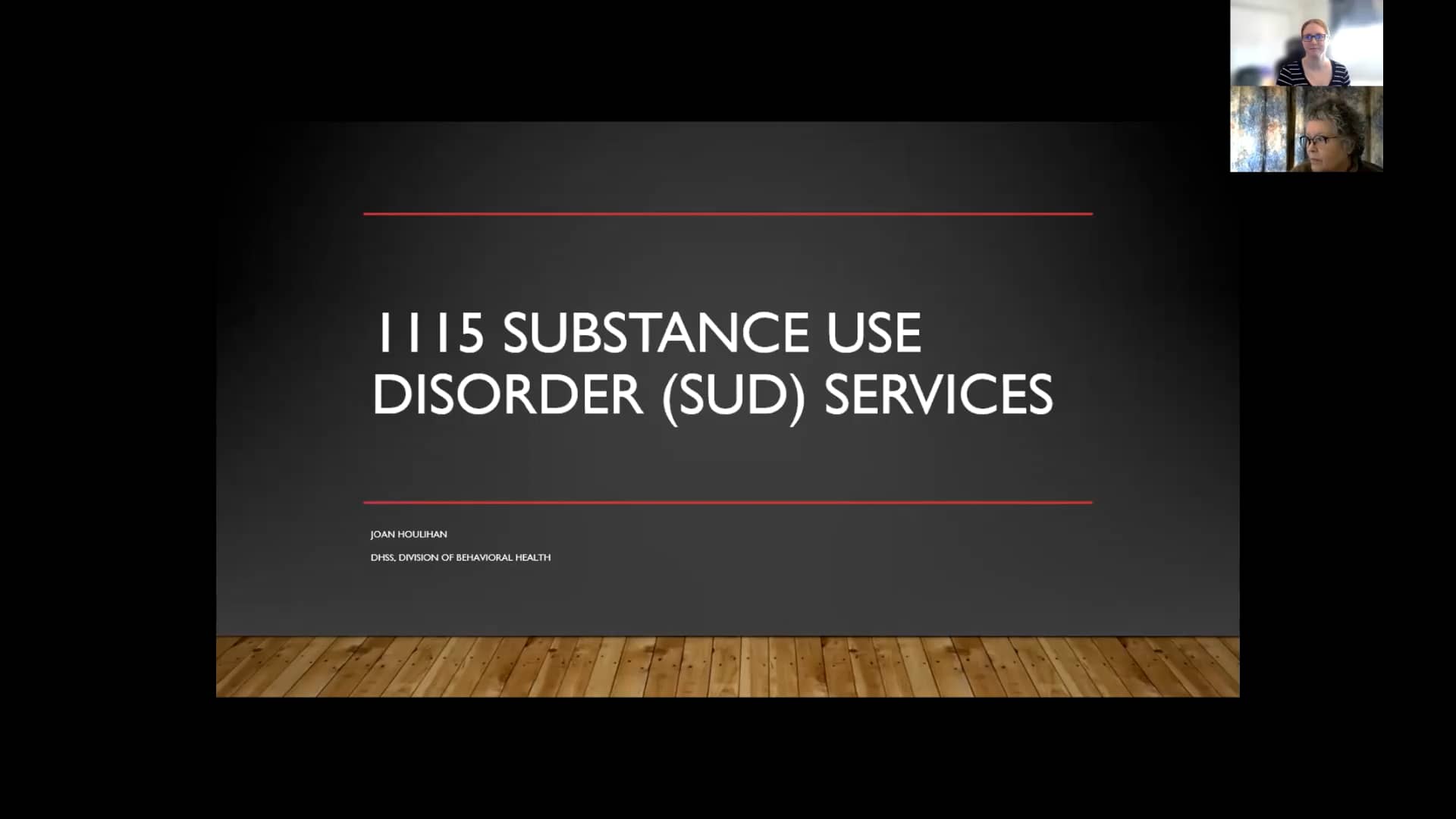 Division Of Behavioral Health Sud Services And The 1115 Medicaid Waiver On Vimeo 8276