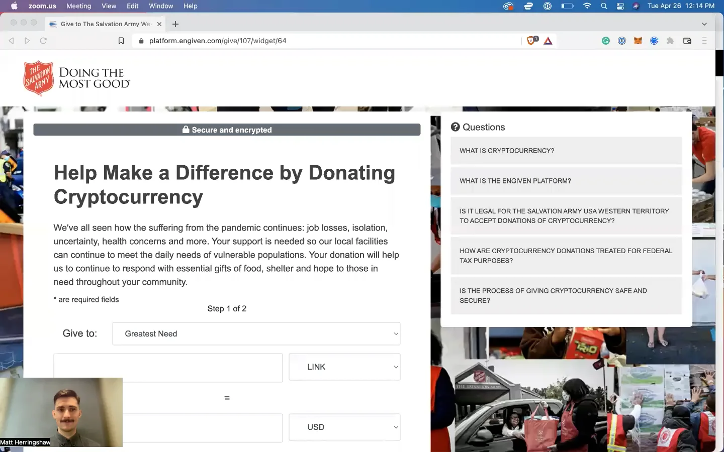 How the Donation Process Works