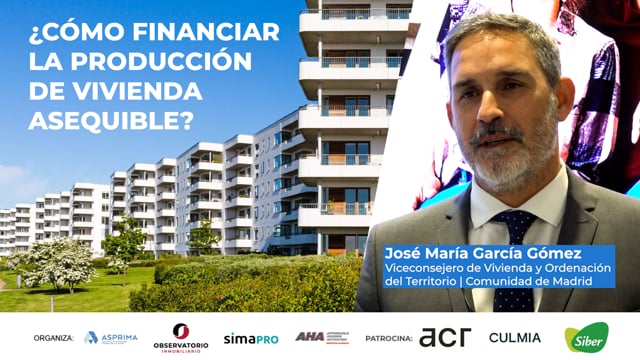 VIVIENDA ASEQUIBLE-JOSÉ MARÍA GARCÍA