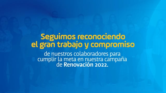 Campaña de Renovación 2022 - Jennifer García