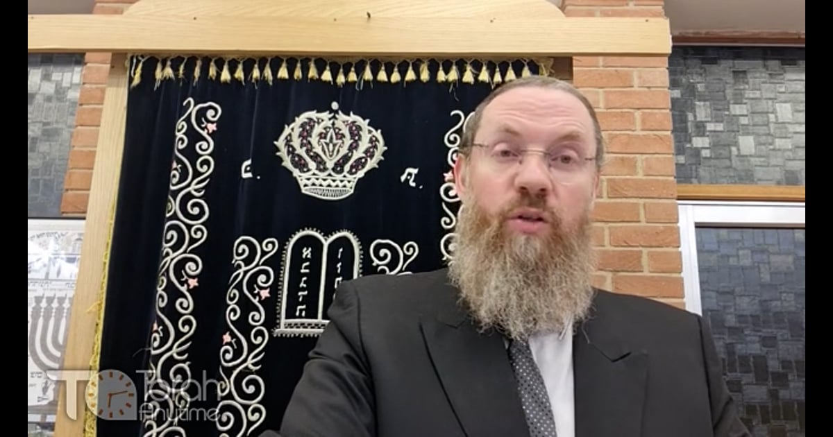 R' Dovid Tugendhaft | Lively Mishna Brura 13.1-13.3a Going out wearing ...