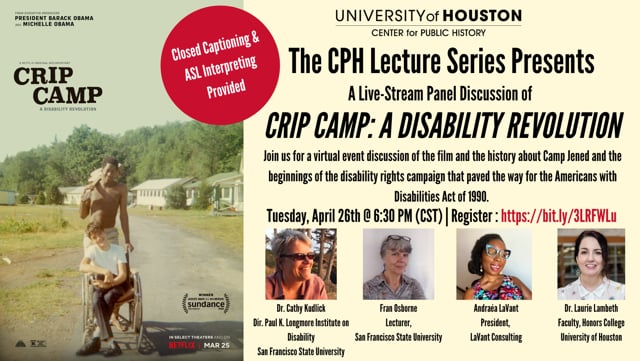 Crip Camp - University of Houston