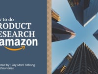 Product Research Presentation