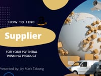 Supplier Sourcing Presentation