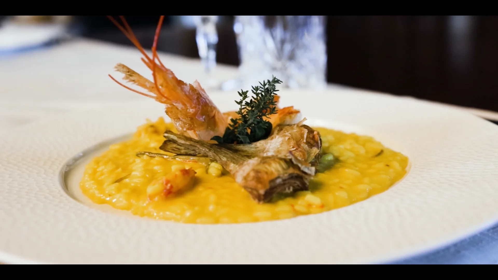 Catering De Pretto - Broll - Risotto Zafferano con Asparagi e Gamberi ...