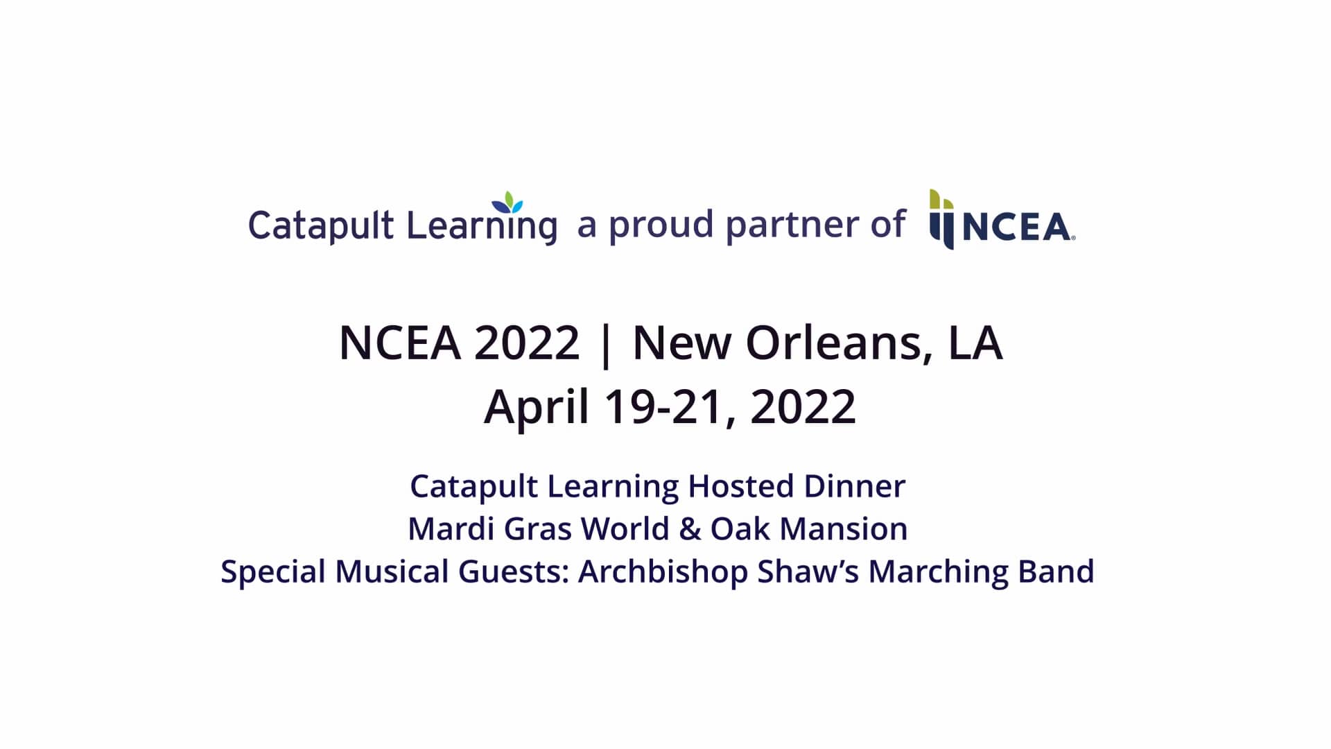 NCEA Conference New Orleans 2025 on Vimeo