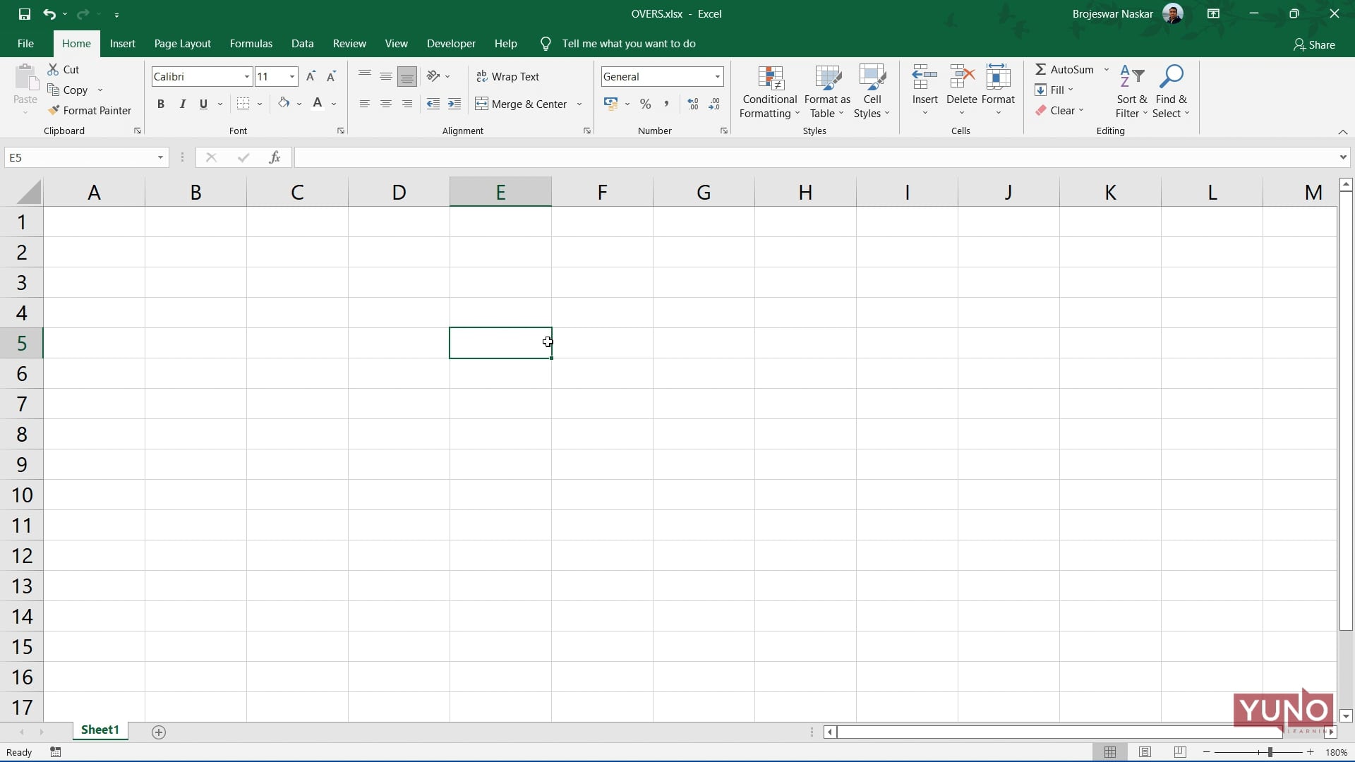 Excel Examples: Serial Numbers (Cricket Overs)
