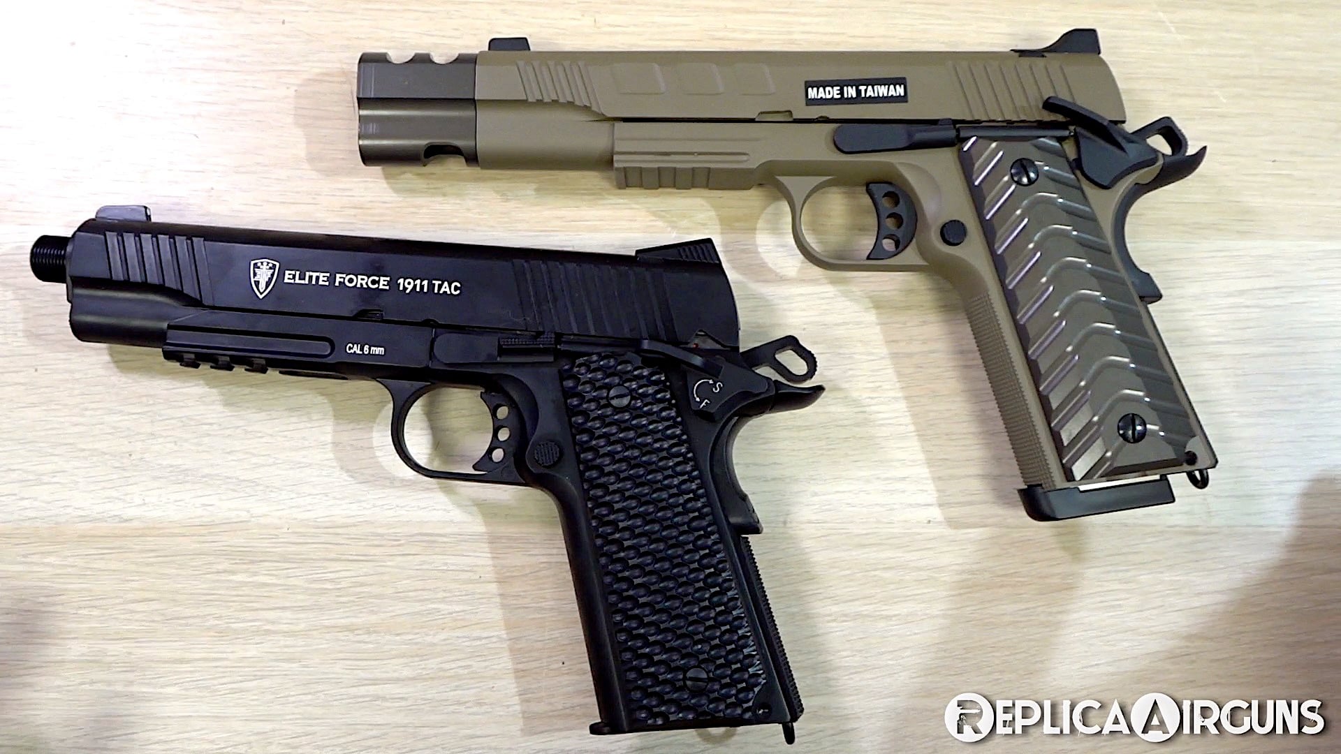 KJWorks KP-16 GBB Airsoft Pistol Table Top Review