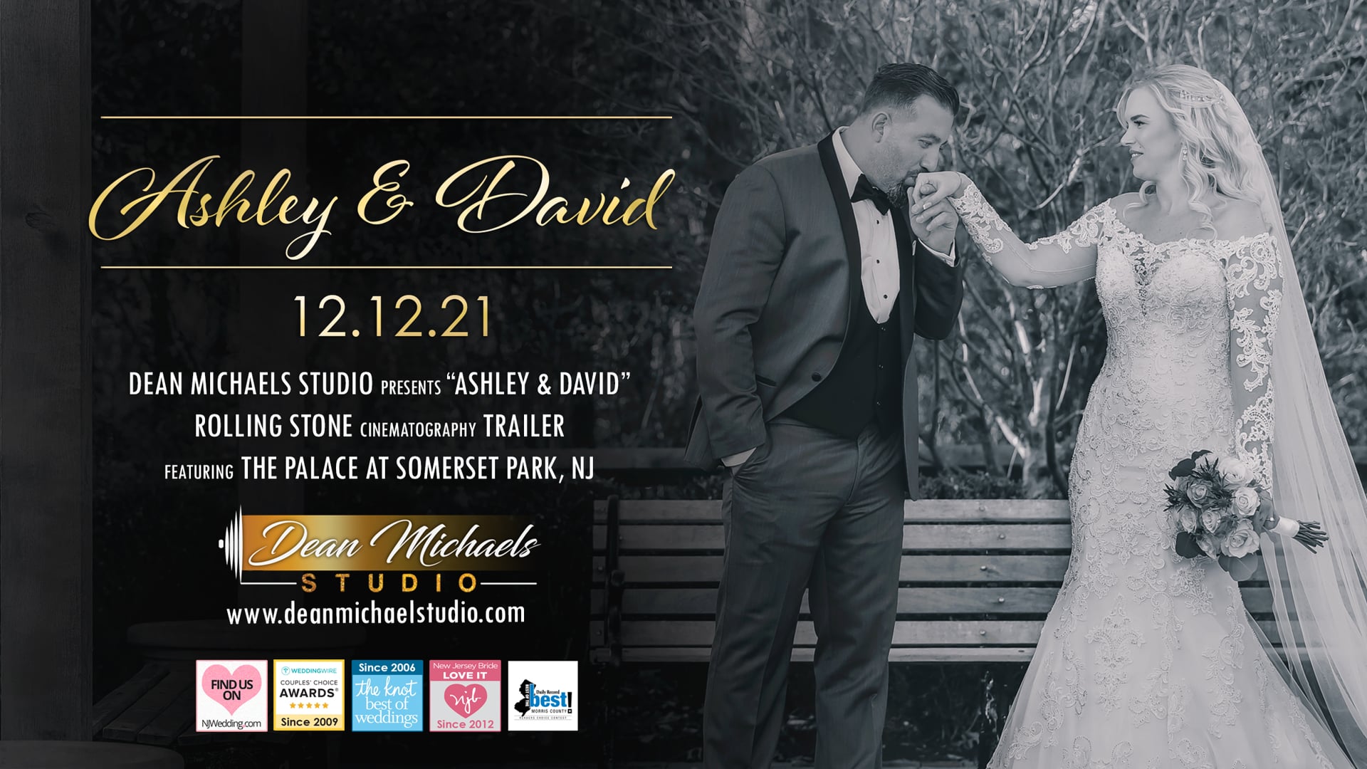 Ashley & David's Wedding Trailer at The Palace at Somerset Park, NJ