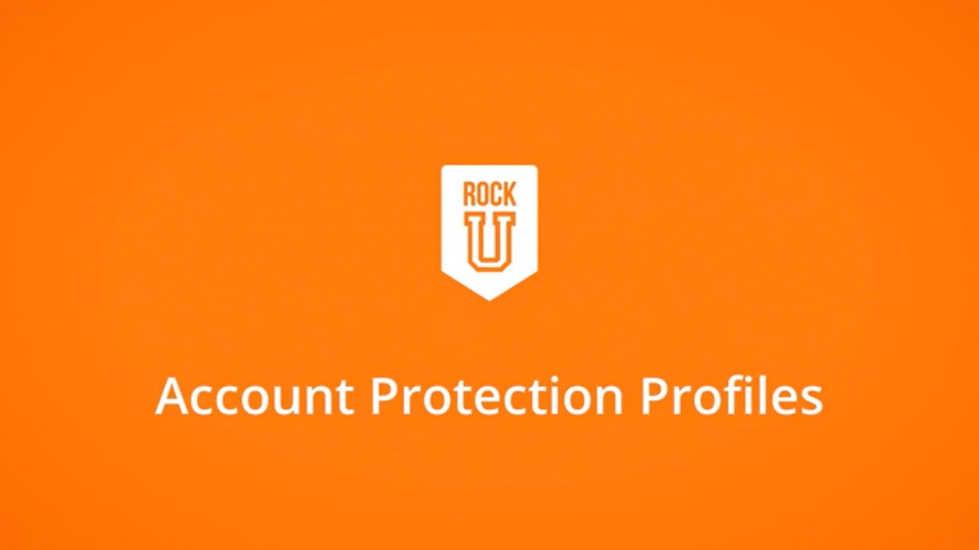 Account Protection Profiles