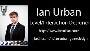 Vimeo video thumbnail for Ian Urban, Level/Interaction Design