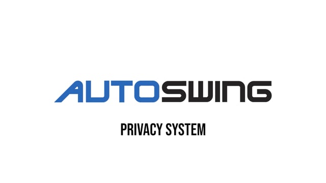 AutoSwing with Privacy Package for Public Restrooms