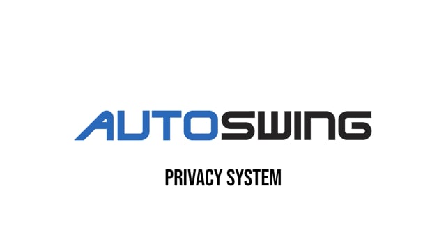 AutoSwing with Privacy Package for Public Restrooms