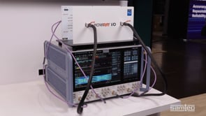 Rohde & Schwarz ZNA 43 Verifies Performance of Samtec NovaRay I/O