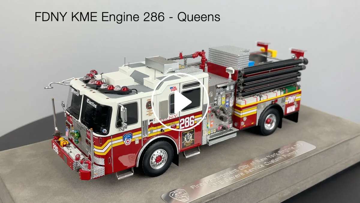 Fire Replicas FDNY Engine 286 Scale Model