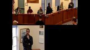 Boothbay Selectmen Apr 27, 2022